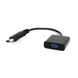 Зображення  Адаптер Cablexpert DisplayPort - VGA 0.15м &mdash; A-DPM-VGAF-02