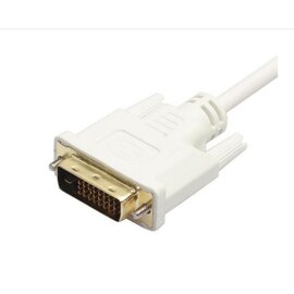 Изображение  Кабель мультимедийный Atcom 9505 DVI-D - VGA, 1.8м White