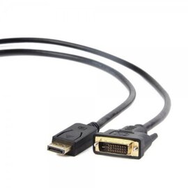 Изображение  Cablexpert DisplayPort-DVI, М/М, 1.8м &mdash; CC-DPM-DVIM-6