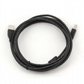 Зображення  Кабель Cablexpert USB 2.0 AM/BM 3,0 м &mdash; CCF-USB2-AMBM-10