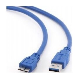 Зображення  Кабель ATcom USB 3.0 AM/MicroBM 0,8 м blue &mdash; 12825