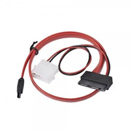 Зображення 2 Кабель передачі даних Cablexpert (Molex)+SATA - MicroSATA, 25 см &mdash; CC-MSATA-001