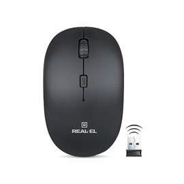Зображення 2 Миша REAL-EL RM-301 Wireless Black