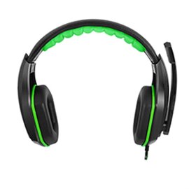 Зображення 3 Навушники Gemix X-350 Black/Green поворотна