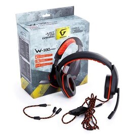 Зображення 3 Навушники Gemix W-330 Pro Gaming Black/Orange поворотна