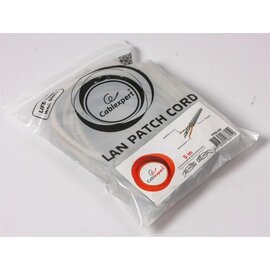 Зображення 2 Патч-корд кручена пара Cablexpert PP6U-5M UTP Cat.6 (5 м) grey