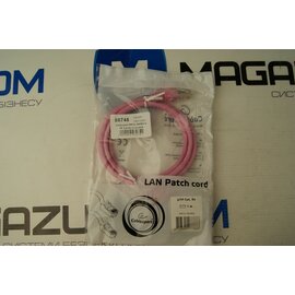 Изображение 2 Патч-корд витая пара Cablexpert PP12-1M/RO UTP Cat.5e (1 м) pink