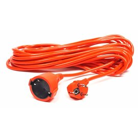 Зображення  Мережевий фільтр PowerPlant JY-3024/10 10м Orange - PPCA08M100S1 1 розеток, Довжина шнура: 10 м