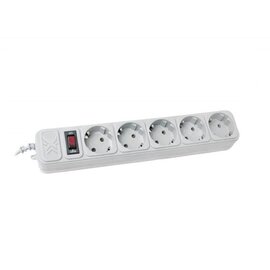 Зображення  Мережевий фільтр Maxxter 4.5м SPM5-G-15G 5 розеток, Довжина шнура: 4.5 м