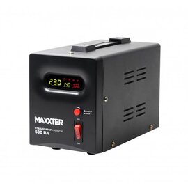 Изображение  Релейный стабилизатор Maxxter MX-AVR-S500-01