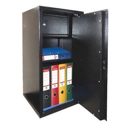 Изображение  Офисный сейф Ferocon ЕС-65К.Т1.П1.9005 1 замок