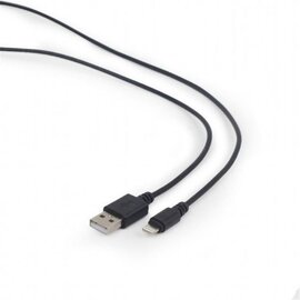 Зображення  Кабель Cablexpert USB2.0 BM/Lightning 0.1м &mdash; CC-USB2-AMLM-0.1M