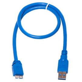 Зображення 2 Кабель PowerPlant USB3.0(AM)-MicroUSB3.0(BM), 0.5м, Blue &mdash; KD00AS1230