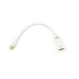 Изображение 3 Адаптер PowerPlant miniDisplayPort-HDMI, 0.15м, White &mdash; KD00AS1279