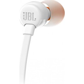 Зображення 4 Навушники JBL T110 White &mdash; JBLT110WHT вбудований в кабель