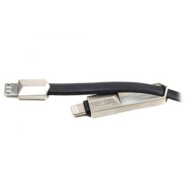 Зображення 4 Кабель Cablexpert USB 2.0 BM - Lightning + microUSB, 1м, black &mdash; CCPB-ML-USB-05BK
