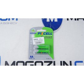 Изображение 2 Аккумулятор Pkcell 1.2V AA 600mAh NiMH Already Charged, 2 шт.