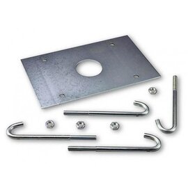 Зображення  Установча пластина для шлагбаума Пластина для шлагбаумів FAAC 620