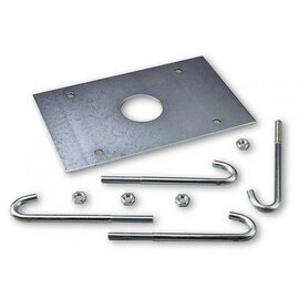 Зображення  Установча пластина для шлагбаума Пластина для шлагбаумів FAAC 615 BPR