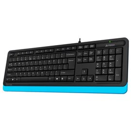 Изображение 2 Клавиатура A4Tech FK10 USB Black/Blue