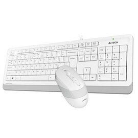 Зображення 4 Комплект мишка + клавіатура A4Tech F1010 USB White