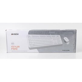 Зображення 5 Комплект мишка + клавіатура A4Tech F1010 USB White