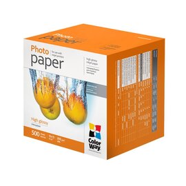 Изображение  Бумага ColorWay 260г/м2 10х15см 500л - PG2605004R