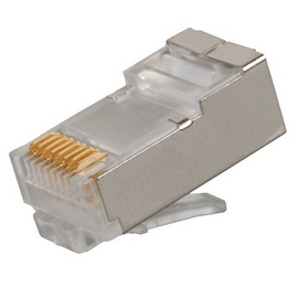 Зображення  Конектор RJ45 Cablexpert PLUG5SP/100 (100 шт.) упаковка