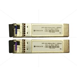 Зображення  Оптичний модуль FoxGate SFP-1SM-1310nm-20LC