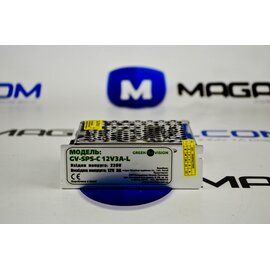 Зображення 2 Блок живлення для камер GreenVision GV-SPS-C 12V3A-L (36W) металевий, Струм (А): 3 А