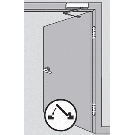 Изображение 6 Доводчик Dorma TS 72 EN 2/3/4 Grey до 80 кг, Цвет корпуса: серый