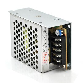 Зображення  Блок живлення для камер YOSO S-24-12 металевий, Струм (А): 2 А