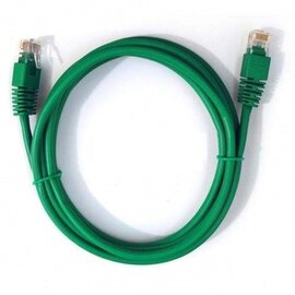 Зображення  Патч-корд кручена пара Cor-X UTP-CAT5e-4P-PVC-GN-3M