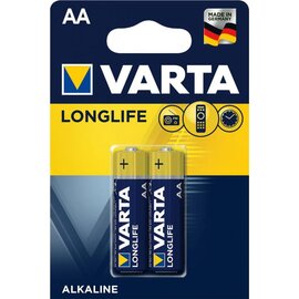 Изображение  Батарейка Varta Longlife AA/LR06 BL 2шт