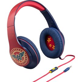 Зображення 2 Навушники eKids iHome Warner Bros Wonder Woman Mic &mdash; RI-M40WW.FXV7 вбудований в кабель