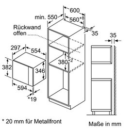 Изображение 3 Микроволновая печь Bosch BFL524MS0