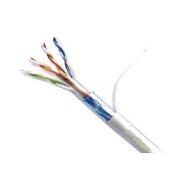 Зображення  Кабель вита пара ATcom FTP 5е 4х2х0,50 CCA внутр. (ал+мідь) 305м