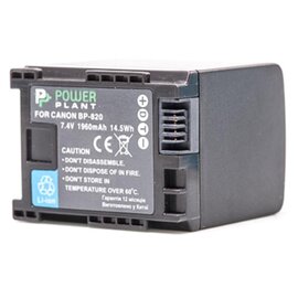Зображення 2 Акумулятор PowerPlant 1960mAh для Canon BP-820 Chip - DV00DV1371
