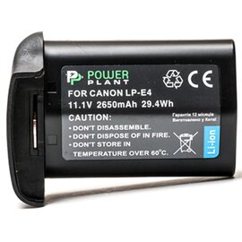 Зображення 2 Акумулятор PowerPlant 2650mAh для Canon LP-E4 - DV00DV1215