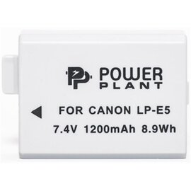 Зображення 2 Акумулятор PowerPlant 1200mAh для Canon LP-E5 - DV00DV1225