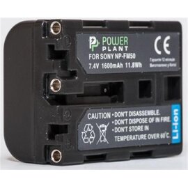 Зображення  Акумулятор PowerPlant 1600mAh для Sony NP-FM50/QM51 - DV00DV1028
