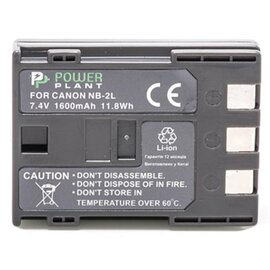 Изображение  Аккумулятор PowerPlant 1600mAh для Canon NB-2LH, NB-2L - DV00DV1059