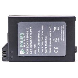 Зображення 2 Акумулятор PowerPlant 2600mAh для Sony PSP-S110/2000/2600/S360 - DV00DV1300