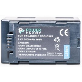 Зображення 2 Акумулятор PowerPlant 5400mAh для Panasonic CGA-D54S - DV00DV1249