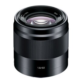Зображення  Об`єктив для фотоапарата Sony 50mm, f/1.8 Black для NEX - SEL50F18B.AE