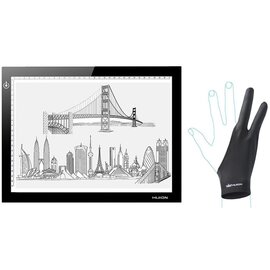 Зображення  Графічний планшет Huion L4S + glove