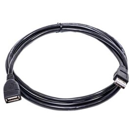 Изображение 2 Кабель PowerPlant USB2.0(AF)-USB2.0(AM), 1.5м, black &mdash; KD00AS1189