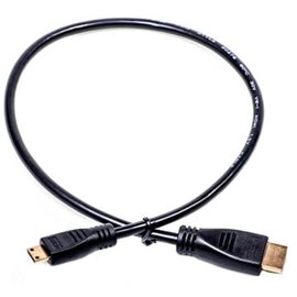 Изображение 2 Кабель мультимедийный PowerPlant miniHDMI-HDMI v1.3, 0.5м, black &mdash; KD00AS1192