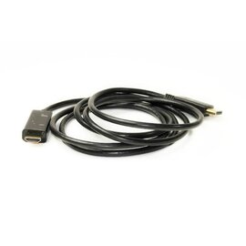 Изображение 2 Кабель мультимедийный PowerPlant DisplayPort-HDMI v1.4, 1.8м, black &mdash; KD00AS1278
