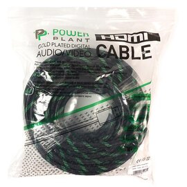 Изображение 2 Кабель мультимедийный PowerPlant HDMI-HDMI v2.0, 25м, black &mdash; KD00AS1296